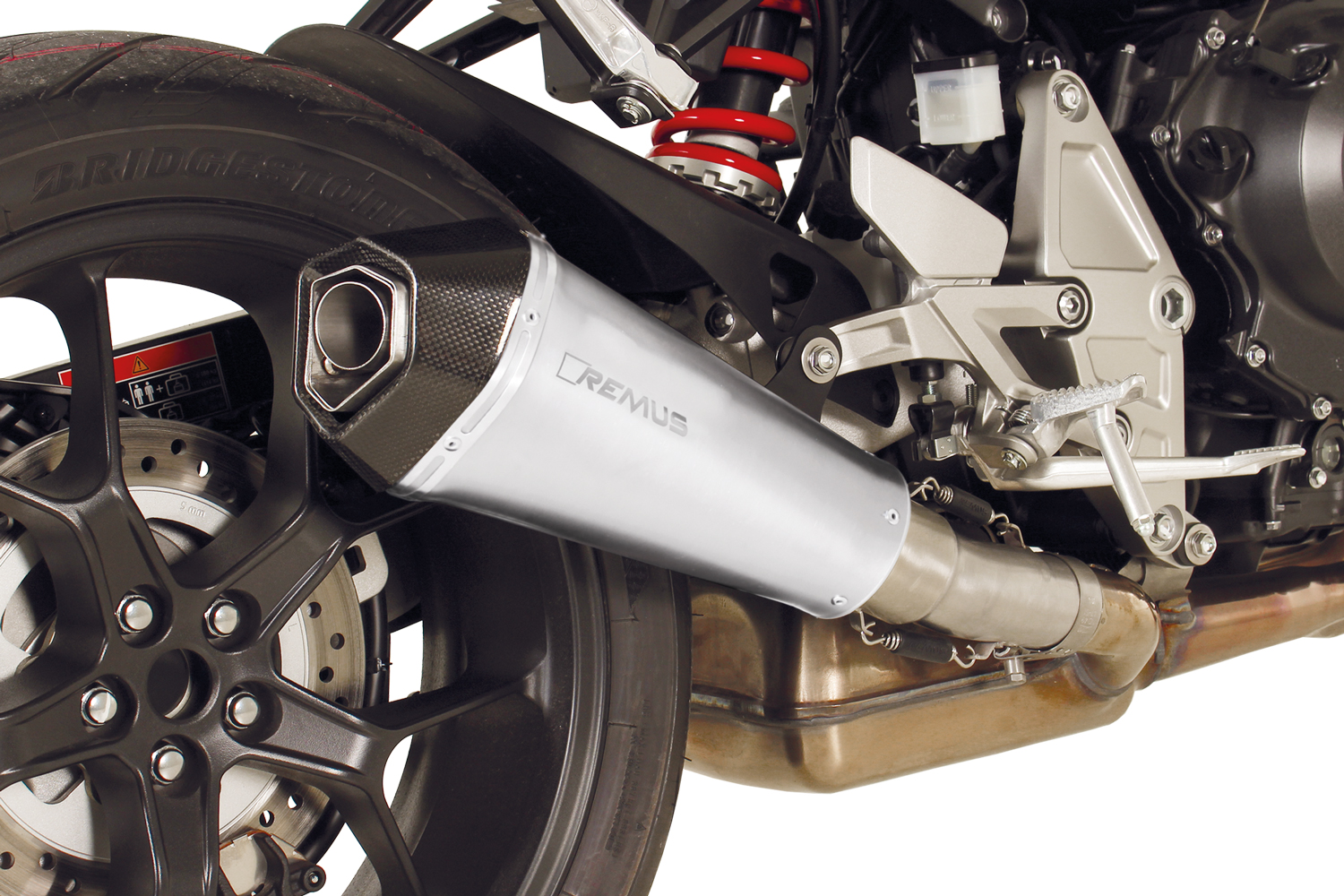 HYPERCONE Slip On Sport Exhaust With Connecting Tube Stainless Steel