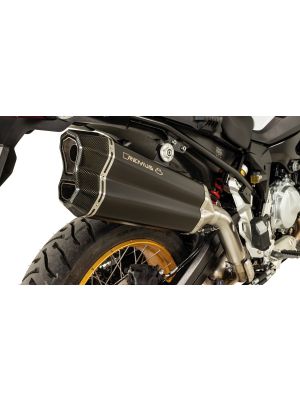 REMUS 8 Slip On, Stainless steel black, (EC-) approval