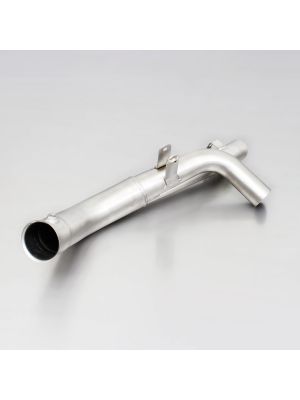 Race connecting tube (replaces serial catalytic converter), stainless steel, RACE (no EEC)