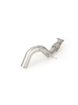 Non-resonated RACING downpipe-back front-section incl. front silencer replacement tube (original tube Ø 60 mm - REMUS tube Ø 76 mm ), NO (EC-) APPROVAL