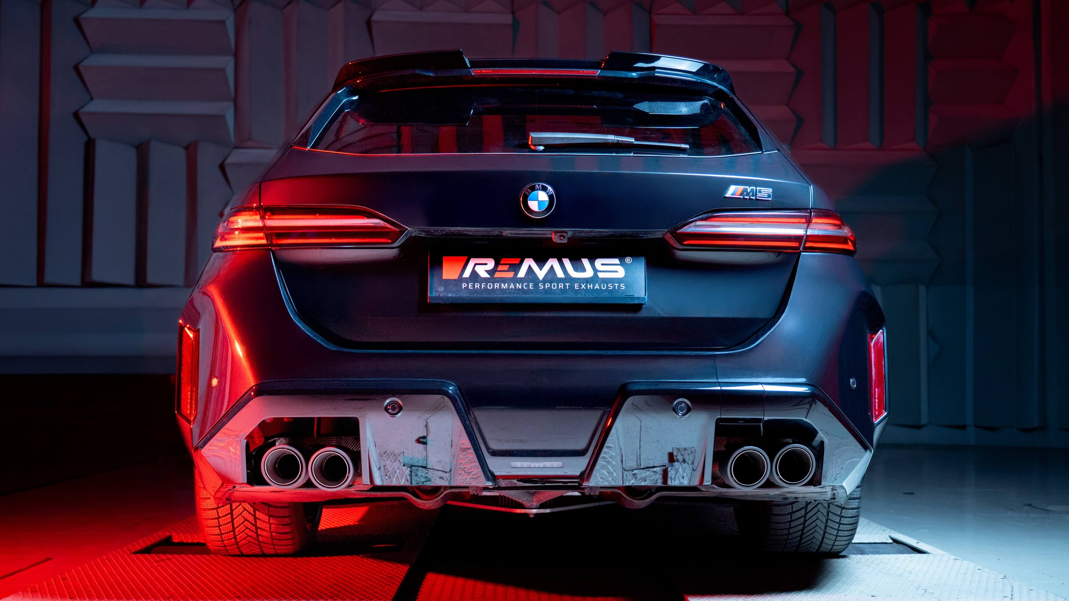Axle-back Sport Exhaust BMW M5 G90 Sedan / G99 Touring, stainless steel ...