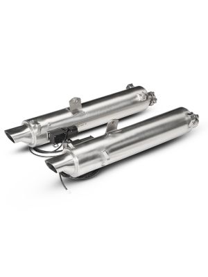 REMUS GW Goldwing Slip On Sportauspuff mit ASC Steuerung (links-rechts System), original Auspuffblende bleibt bestehen, inkl. (EG-) Genehmigung