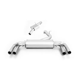Cat-back-system, Sport Exhaust Audi S3 left/right with 2 integrated