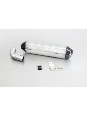 HEXACONE, slip on without cat., stainless steel, no EEC, 54 mm