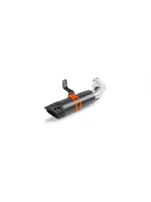 Slip on (muffler with connecting tube), clamp orange, EEC