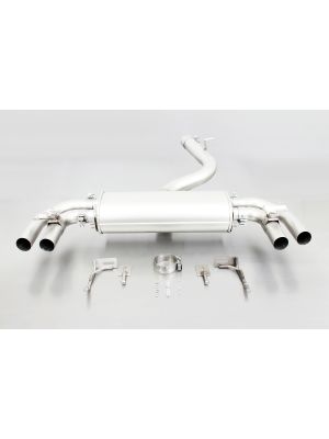 Sport Exhaust Audi S3 8V 2.0l centered for left/right system, with 2 integrated valves, EC approval