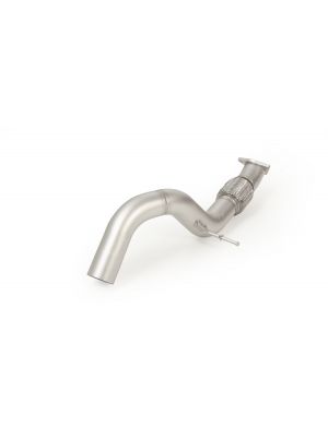 Stainless steel front pipe (downpipe-back, original tube Ø 60 mm - REMUS tube Ø 76 mm ), NO (EC-) APPROVAL
