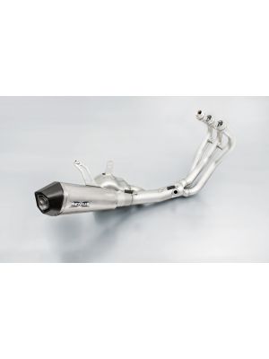 HYPERCONE, complete system (header, front muffler and rear muffler), stainless steel, EEC, 65 mm