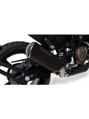 Slip On REMUS NXT (silencer with removable sound insert), stainless steel black, NO EC TYPE APPROVAL