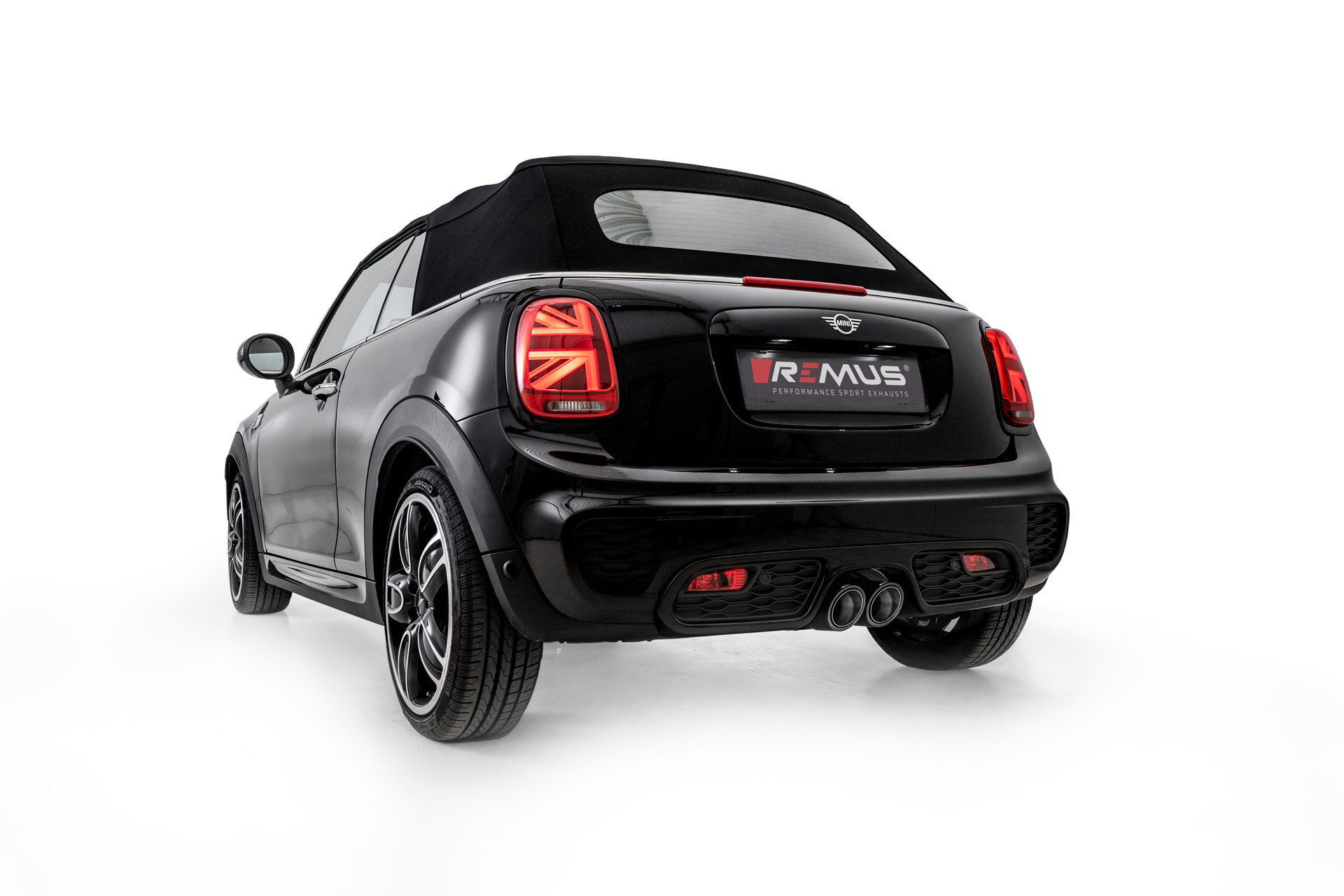 Axle-back sport exhaust Mini Cooper F56 / F57 centered, incl. ECE type ...