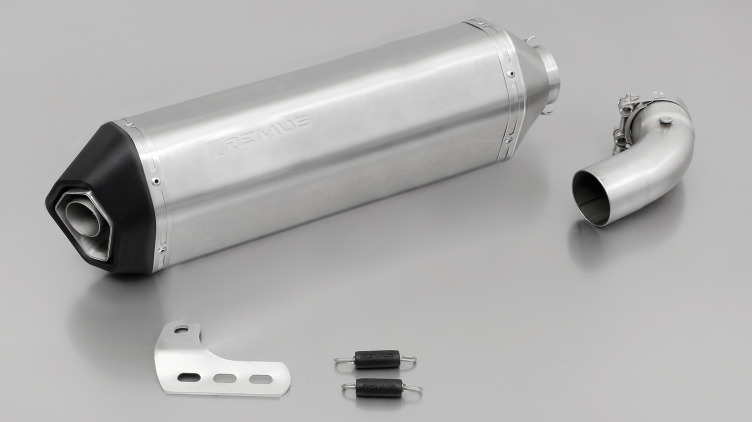 OKAMI, RACING slip on system with removable sound insert for