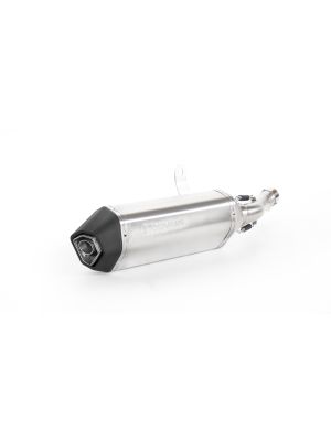 OKAMI Slip On (sport exhaust with connecting tube), Stainless steel matt, NO (EC-) APPROVAL