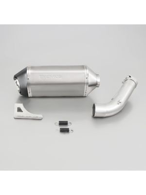 OKAMI, slip on incl. connectiontube, Titan, EG/ABE, 54 mm