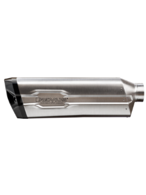 REMUS 8 2.0 RACING Slip On Sport Exhaust incl. Carbon heat protecting shield, stainless steel matt, NO (EC-) approval