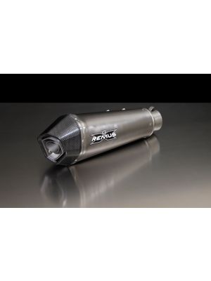 HYPERCONE, complete system (header, racing conntecting tube and rear muffler), titanium, RACE (no EEC), 65 mm