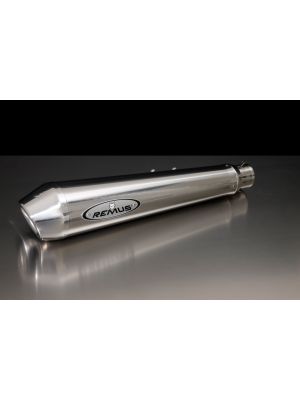 POWERCONE exhaust complete system incl. cat. (header polished), muffler stainless steel, EG/ABE/EEC