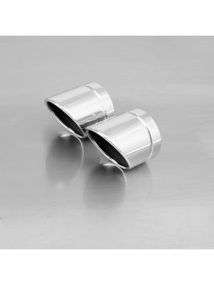 endcap „Rolled Up“ (2 Stk.) stainless steel