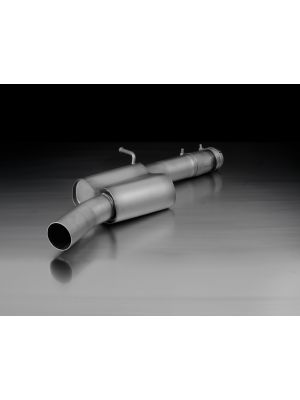 Racing front silencer, without homologation