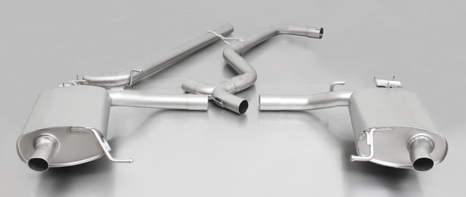 skoda octavia vrs exhaust